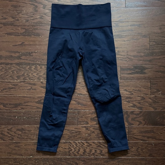 LNDR Chisel 7/8 Super High Rise Navy Leggings - Picture 1 of 12